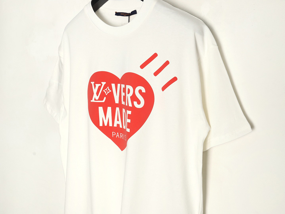 Louis Vuitton & NIGO love short-sleeved T-shirt