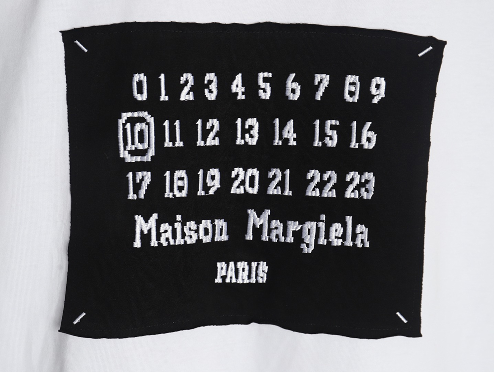 Maison Margiela label short-sleeved T-shirt