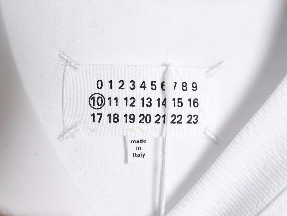 Maison Margiela label short-sleeved T-shirt