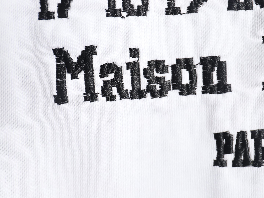 Maison Margiela label short-sleeved T-shirt TSK1