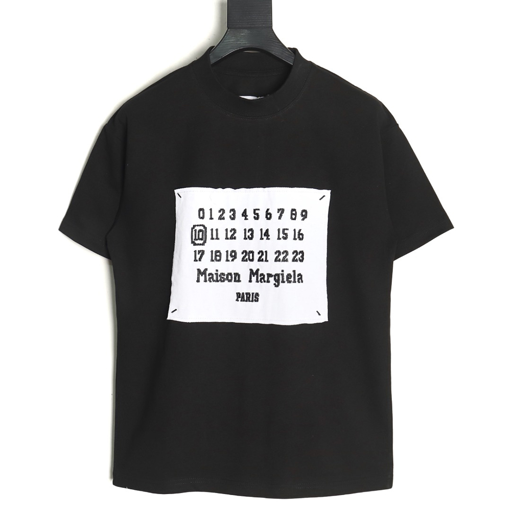 Maison Margiela label short-sleeved T-shirt TSK1