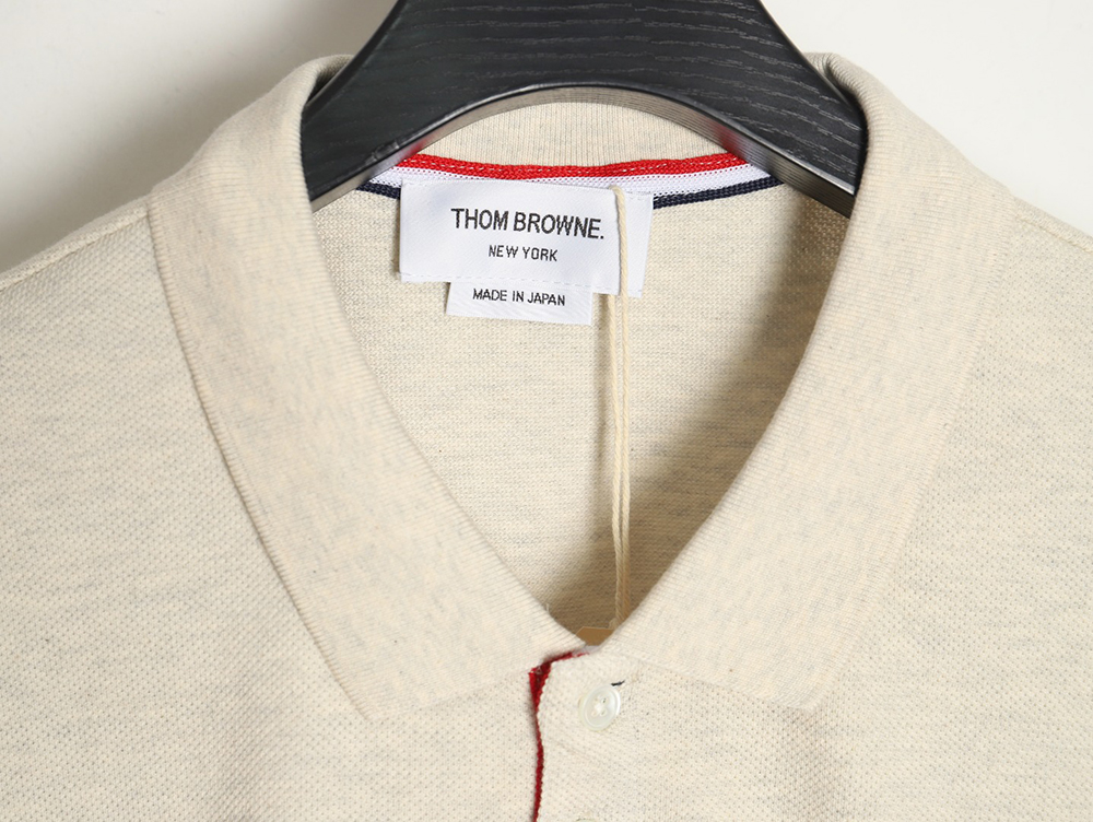 Thom Browne Classic Four-Bar POLO Short Sleeve
