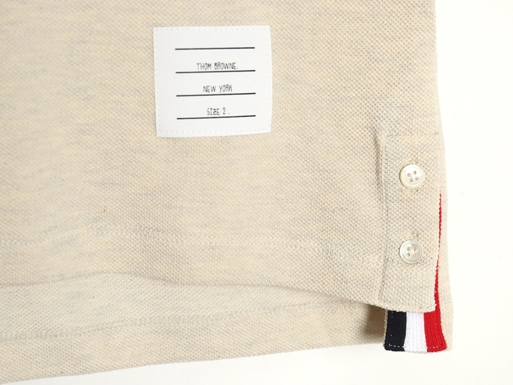 Thom Browne Classic Four Bars Crew Neck Short Sleeves