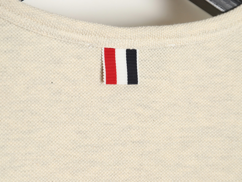 Thom Browne Classic Four Bars Crew Neck Short Sleeves