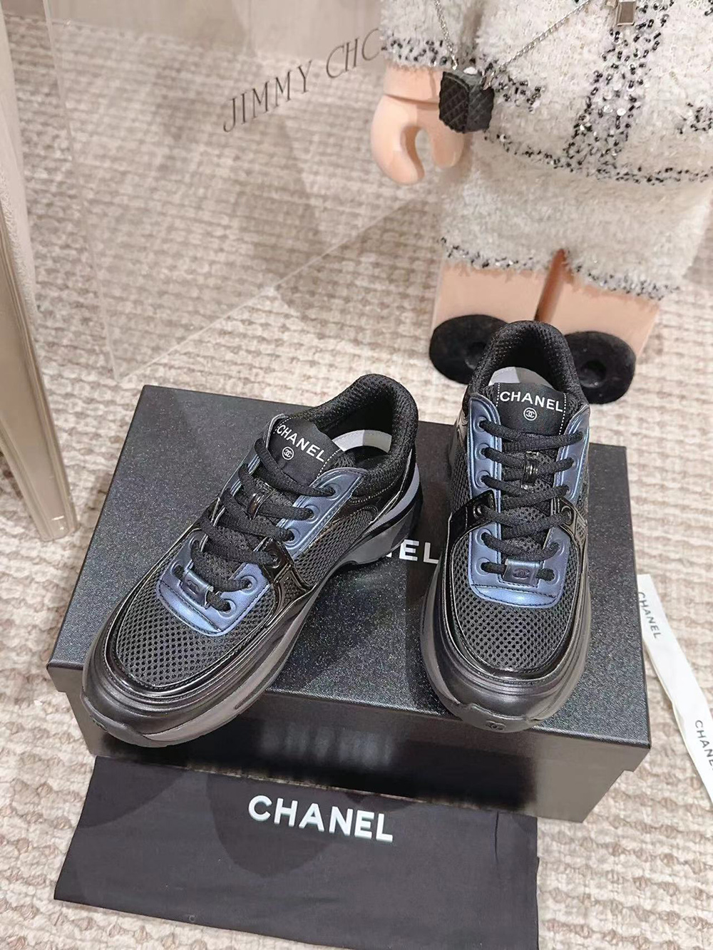 Chanel Sneaker Low 'Black King'