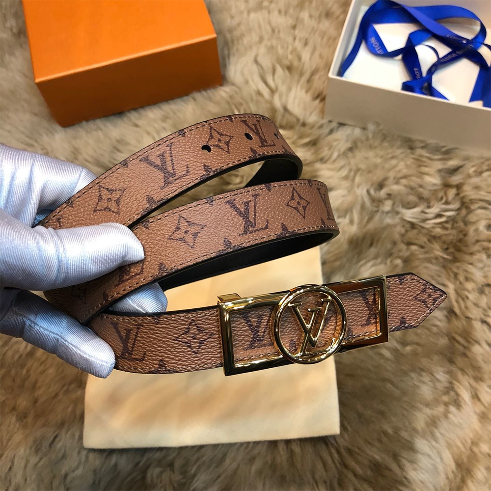 Louis Vuitton Dauphine 25mm Reversible Belts M0196V