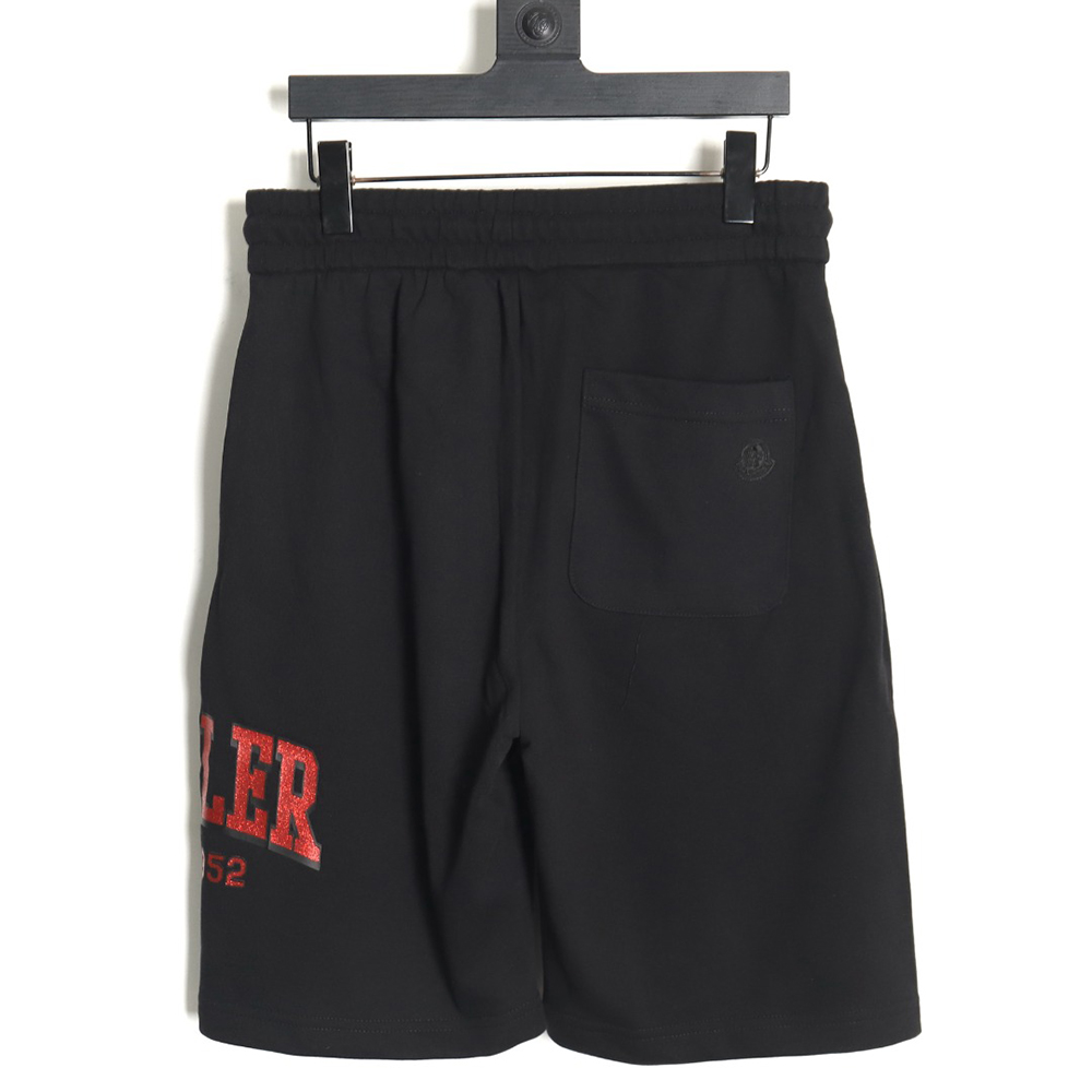 Moncler logo letters hot stamping shorts