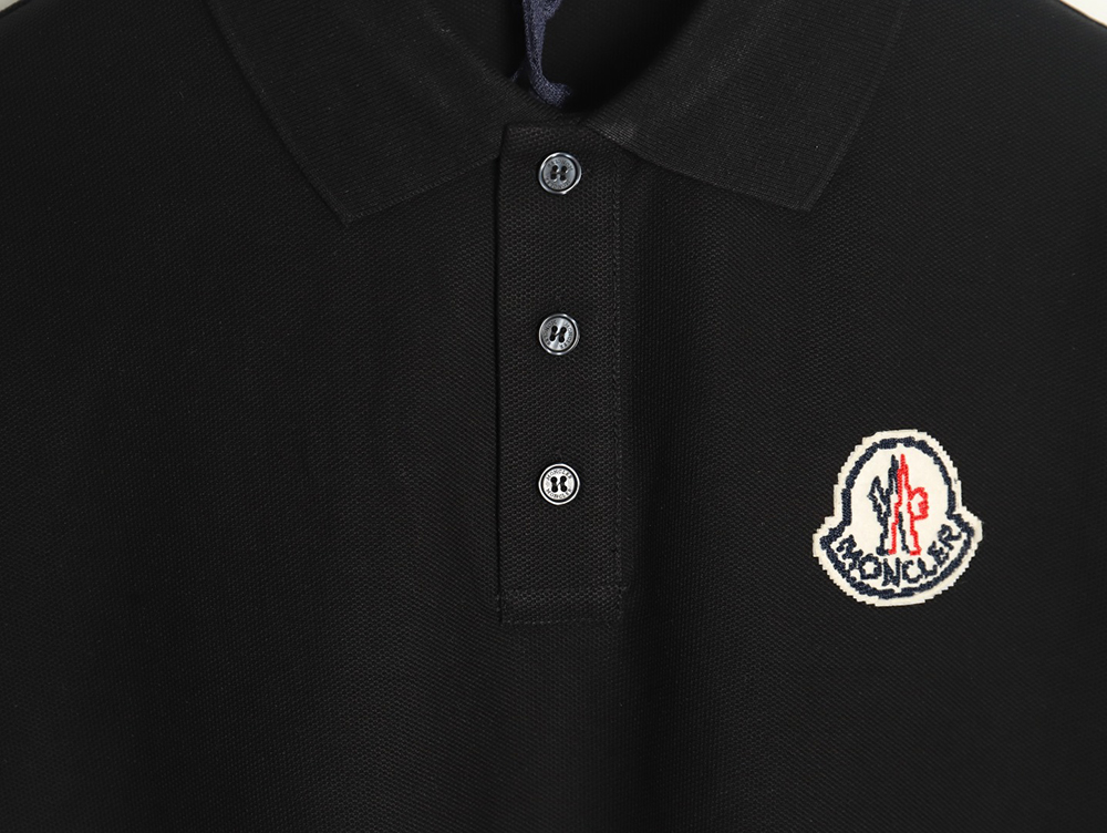 Moncler four-color small logo short-sleeved POLO shirt