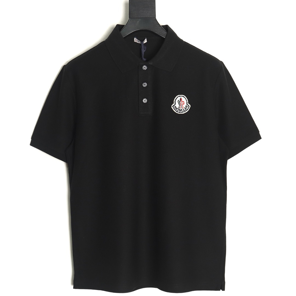 Moncler four-color small logo short-sleeved POLO shirt