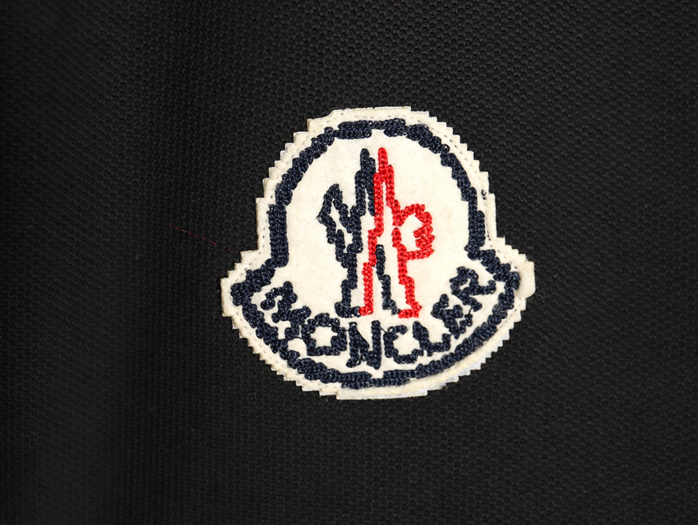 Moncler four-color small logo short-sleeved POLO shirt