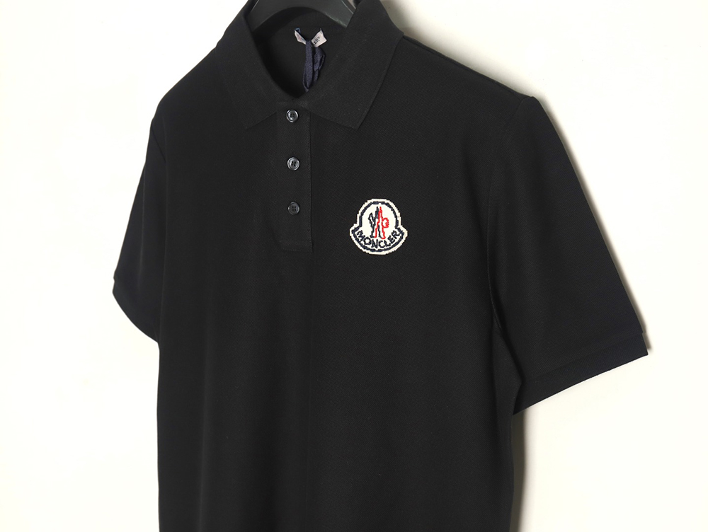 Moncler four-color small logo short-sleeved POLO shirt