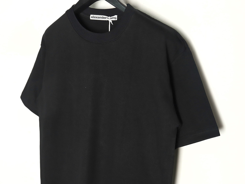 Alexander Wang hem foam letter short-sleeved T-shirt TSK1