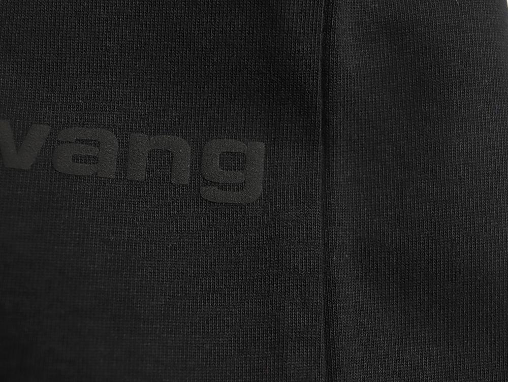 Alexander Wang hem foam letter short-sleeved T-shirt TSK1