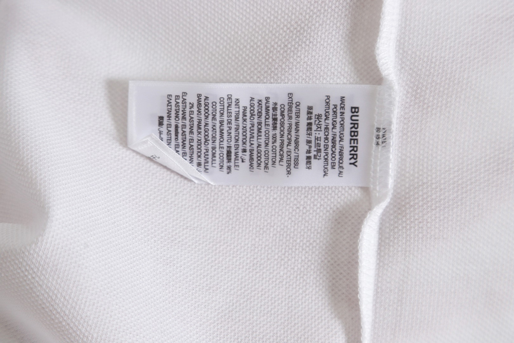 Burberry Collar Warhorse Short Sleeve Polo Shirt