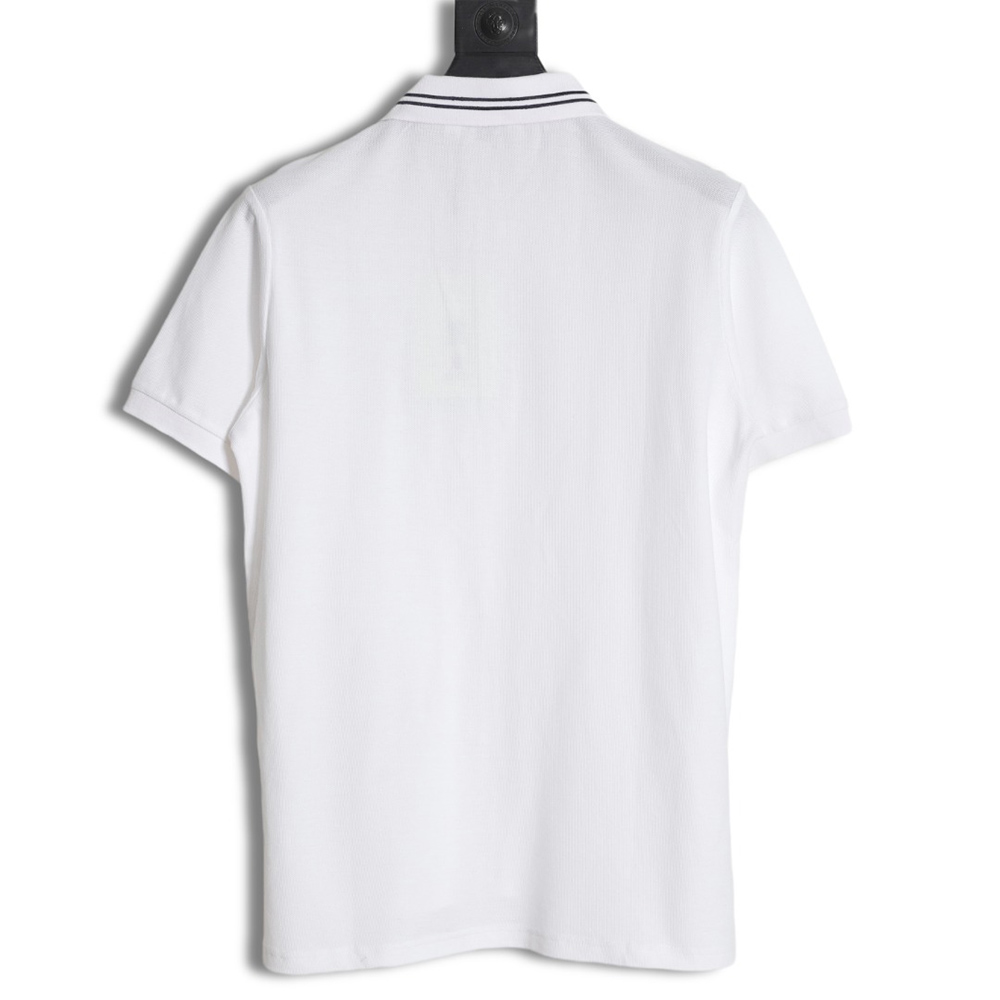 Burberry Collar Warhorse Short Sleeve Polo Shirt