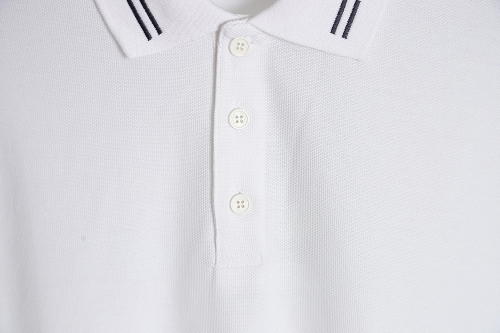 Burberry Collar Warhorse Short Sleeve Polo Shirt