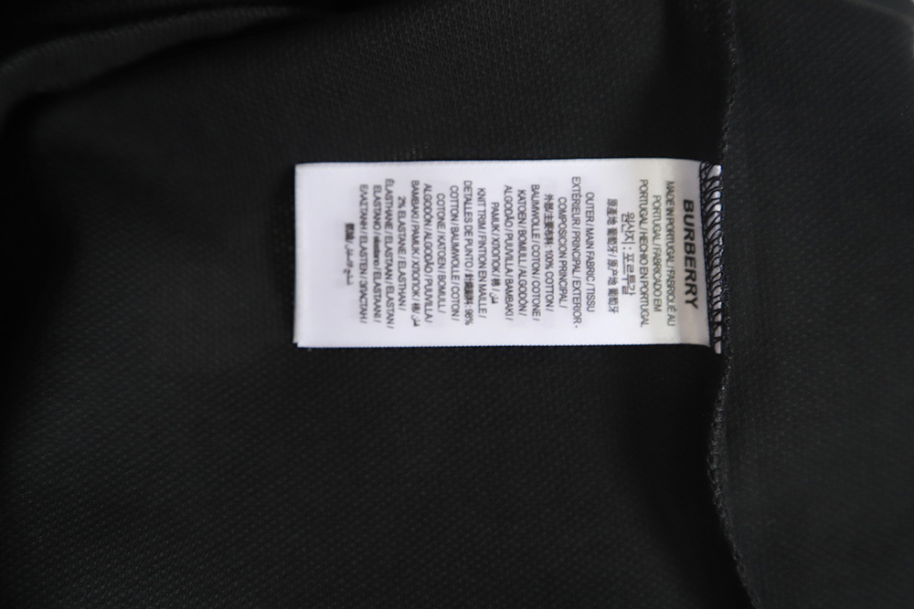 Burberry Collar Warhorse Short Sleeve Polo Shirt TSK1