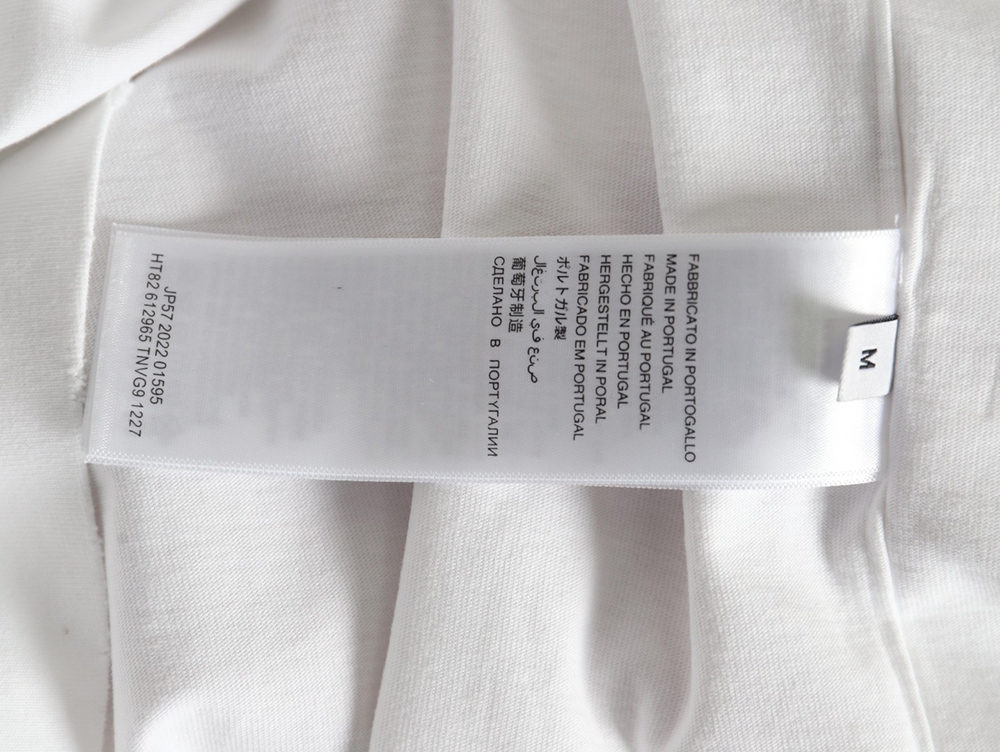 Balenciaga Newspaper layout large print cut short sleeve T-shirt