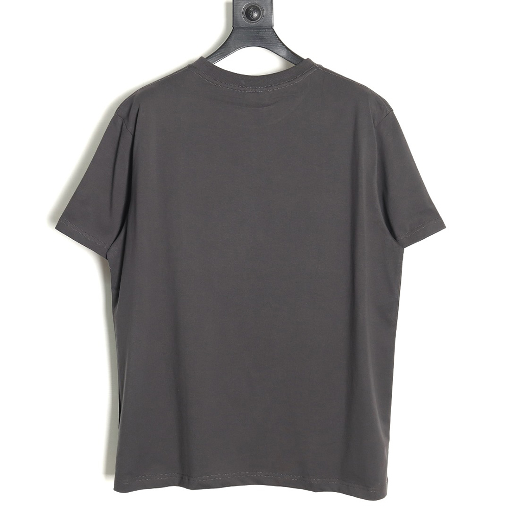 Balenciaga washed hand-painted lettering round neck T-shirt