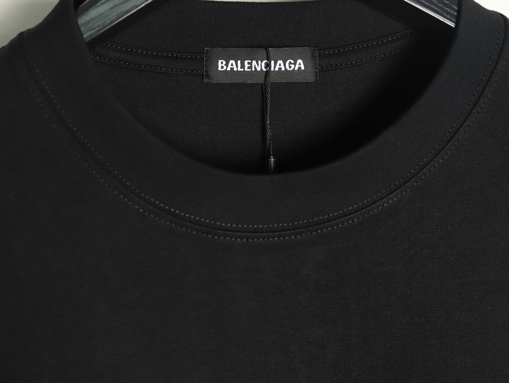 Balenciaga Destroyed Letters Short Sleeve T-shirt TSK1