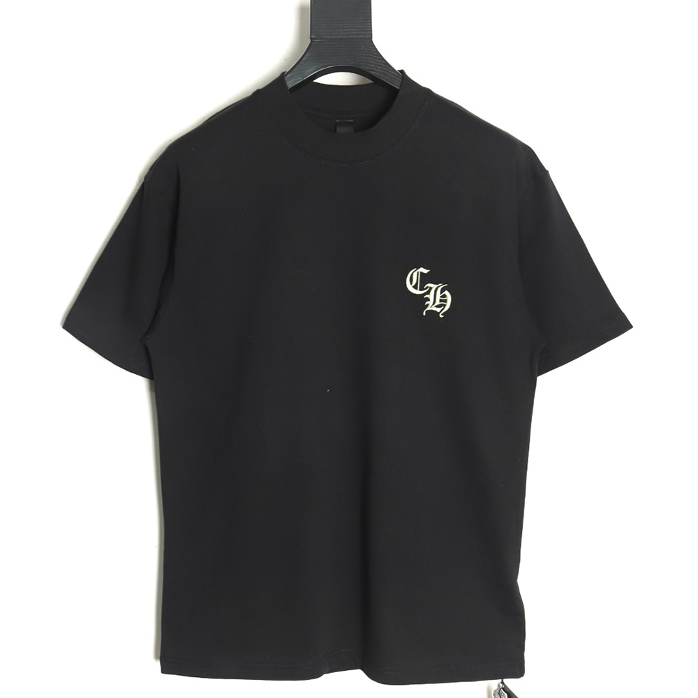 Chrome Hearts small logo embroidered short sleeve T-shirt