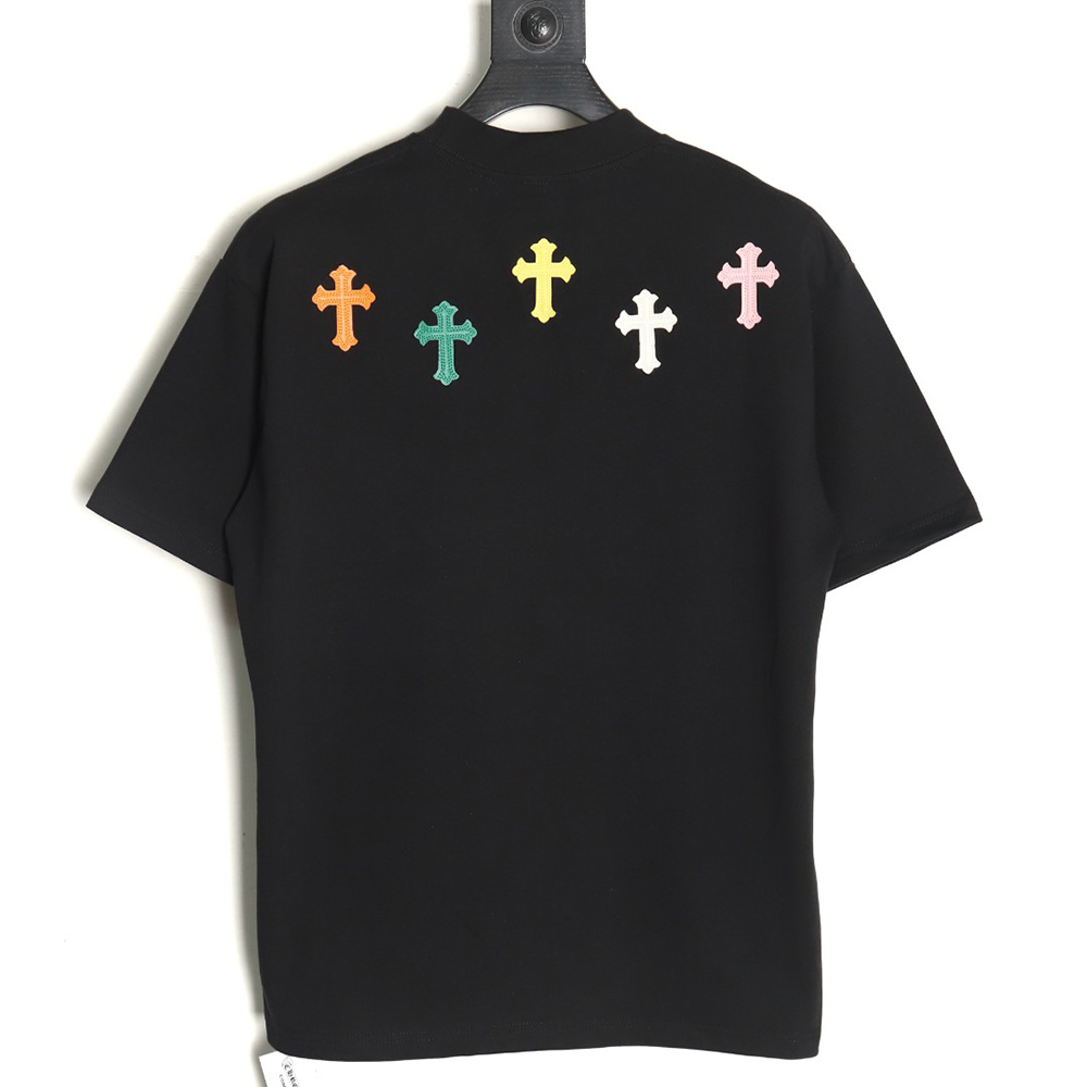 Chrome Hearts small logo embroidered short sleeve T-shirt