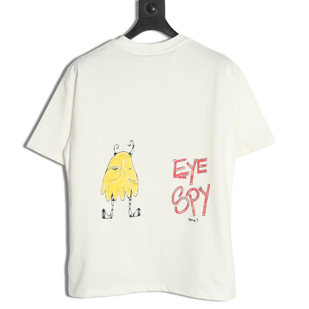 Chrome Hearts graffiti cartoon short-sleeved T-shirt