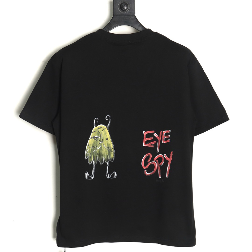 Chrome Hearts graffiti cartoon short-sleeved T-shirt TSK1
