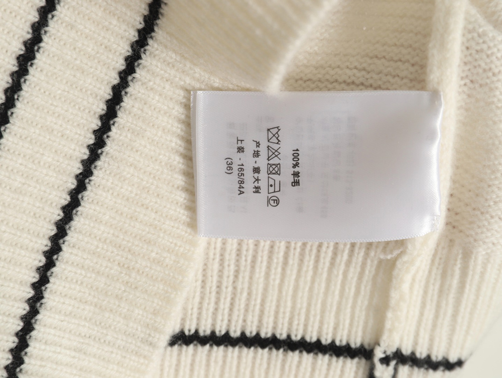 Dior letter knitted sweater short sleeves TSK1