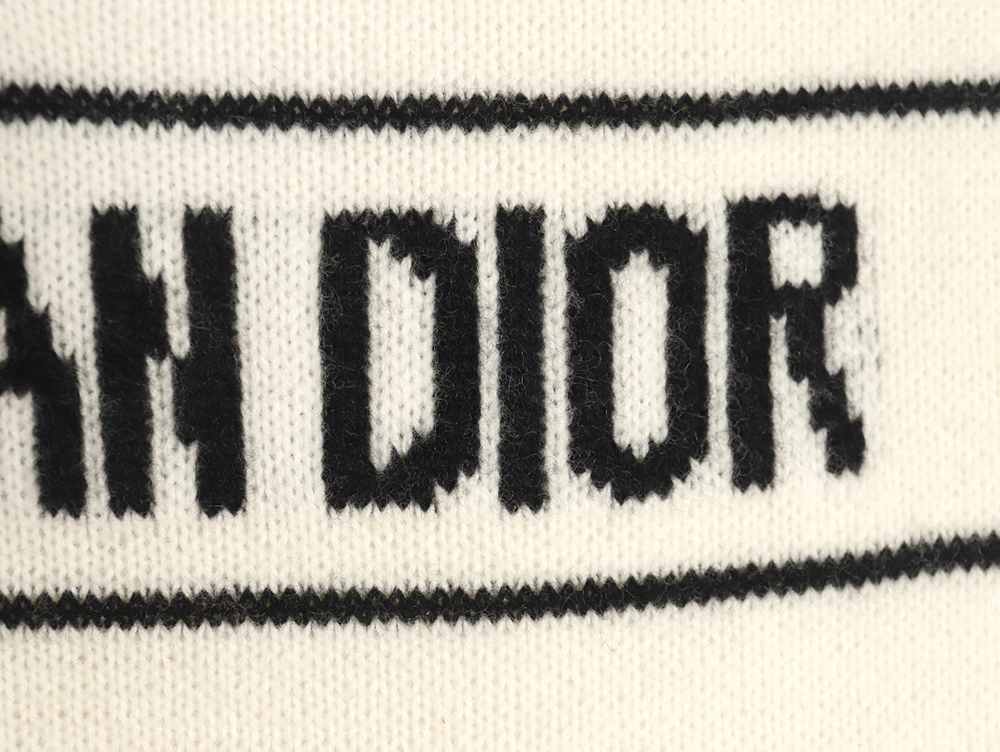 Dior letter knitted sweater short sleeves TSK1