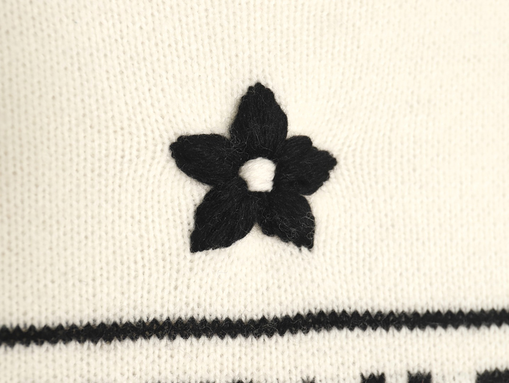Dior letter knitted sweater short sleeves TSK1