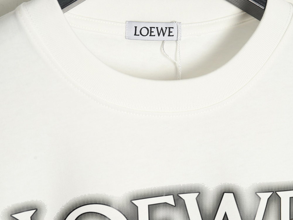 Loewe Shadow Four Leaf Clover Short Sleeve T-shirt