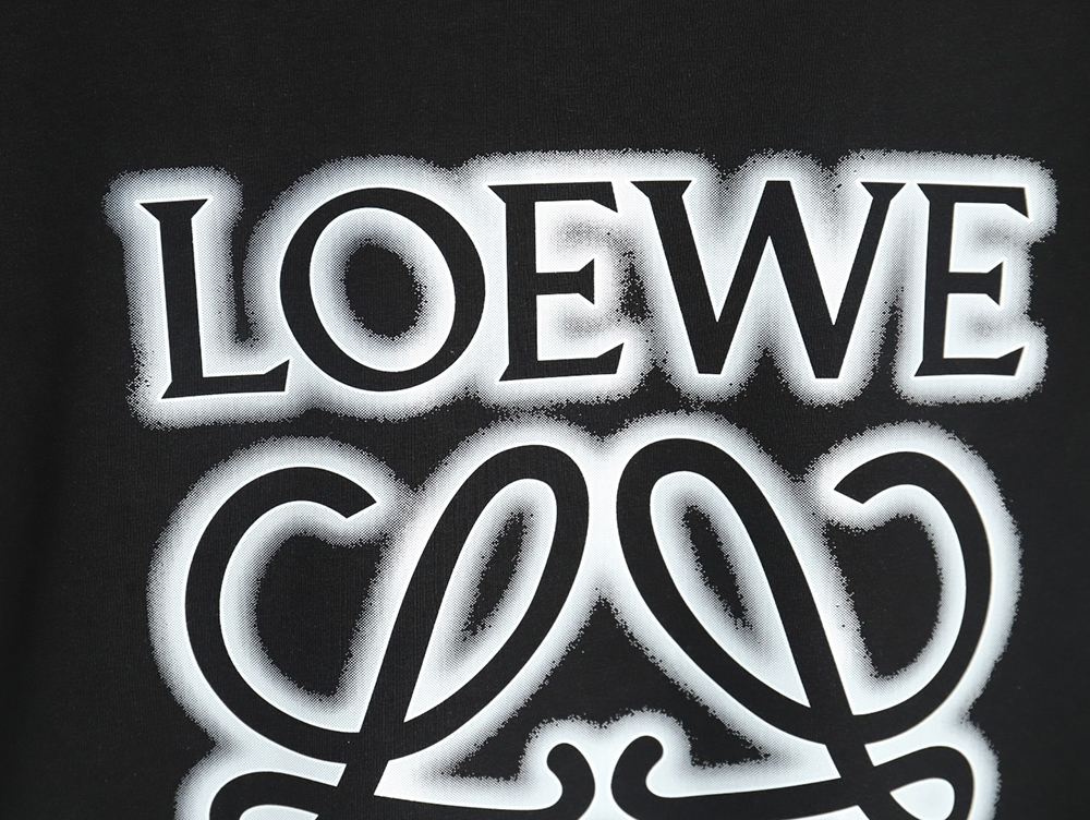 Loewe Shadow Four Leaf Clover Short Sleeve T-shirt TSK1