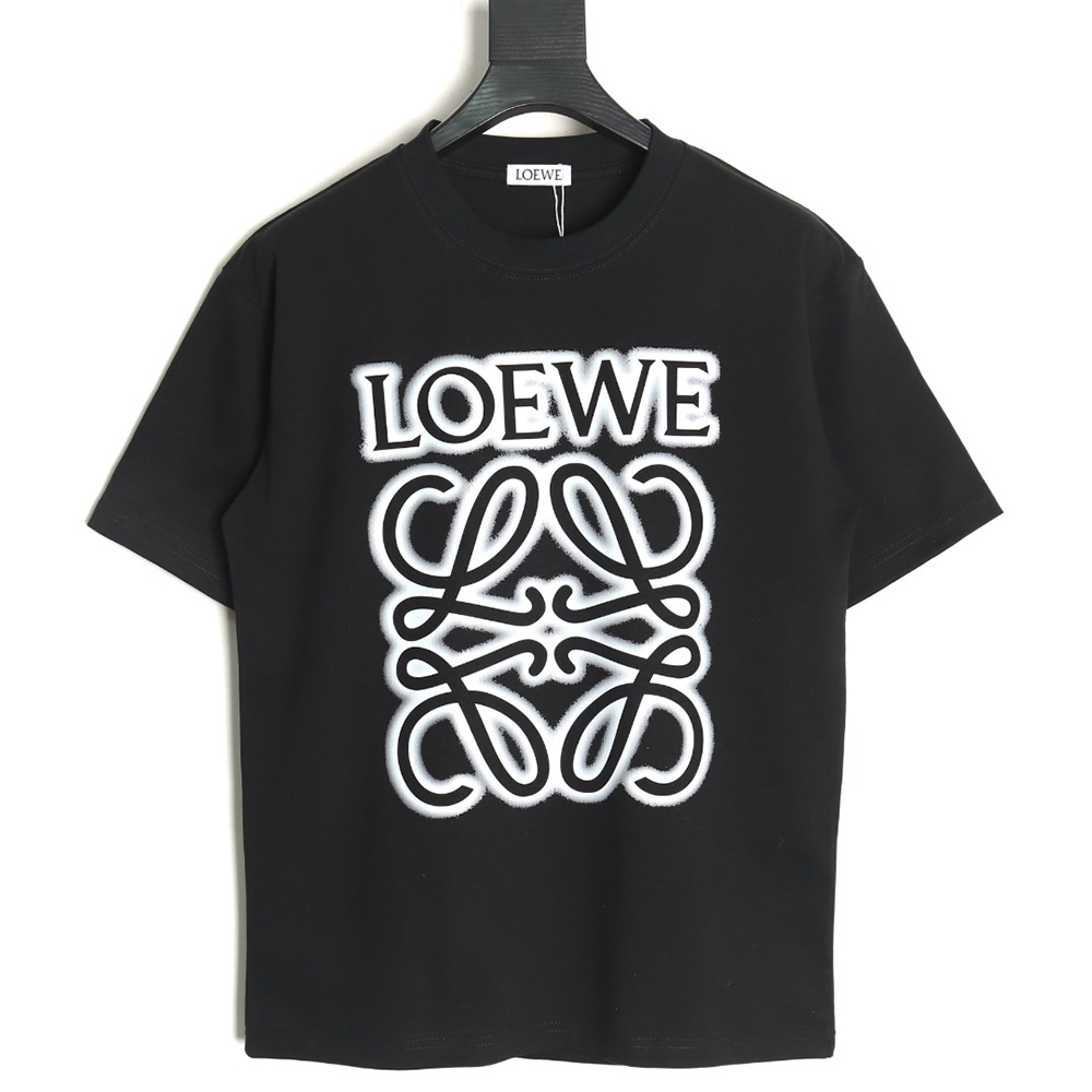 Loewe Shadow Four Leaf Clover Short Sleeve T-shirt TSK1