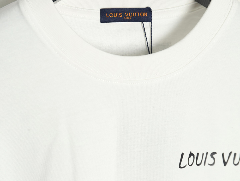 Louis Vuitton slogan lettering short sleeve T-shirt