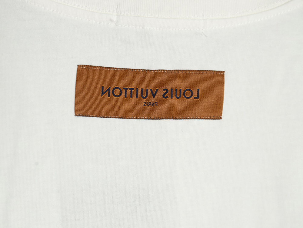 Louis Vuitton slogan lettering short sleeve T-shirt