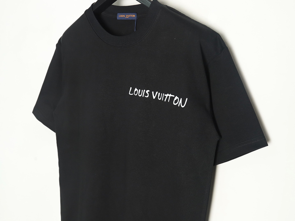 Louis Vuitton slogan lettering short sleeve T-shirt TSK1