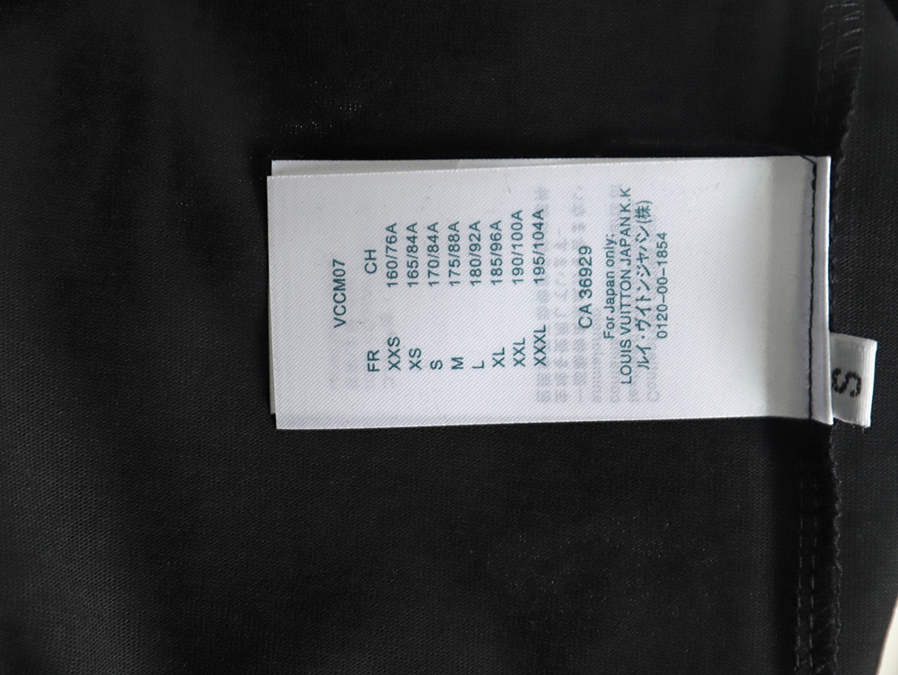 Louis Vuitton slogan lettering short sleeve T-shirt TSK1