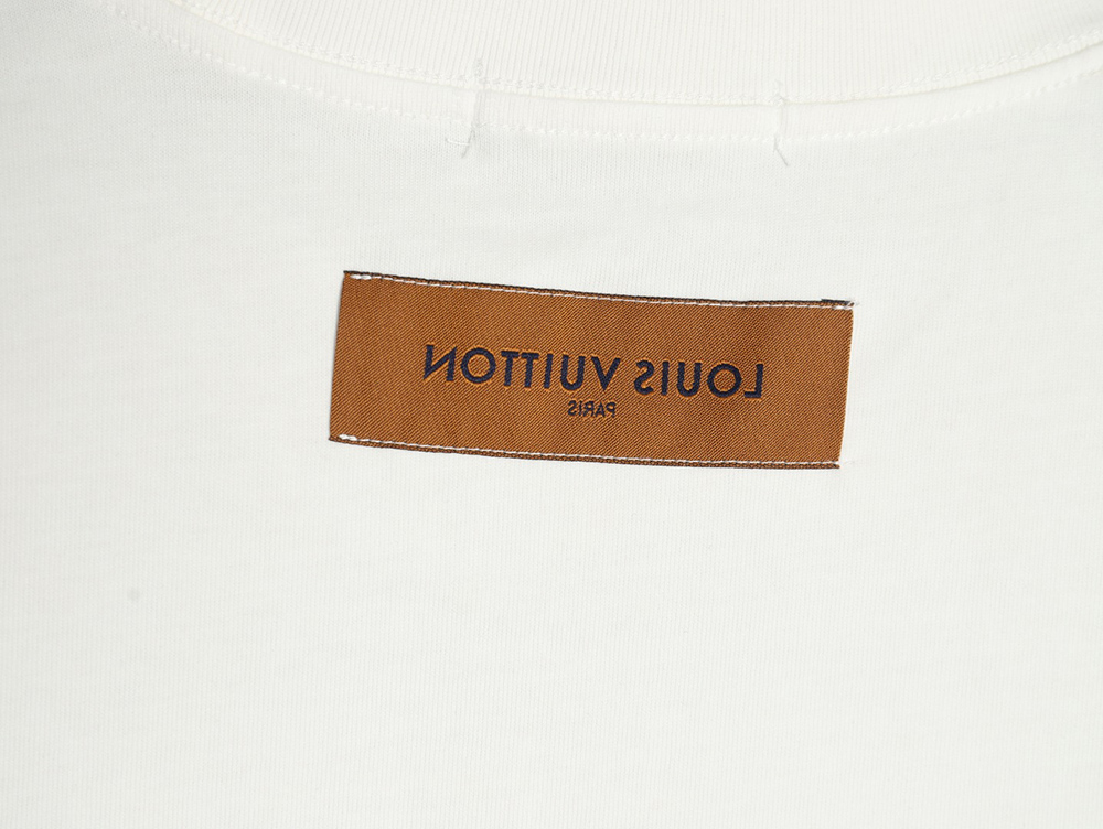 Louis Vuitton Silicone Logo Short Sleeve T-Shirt