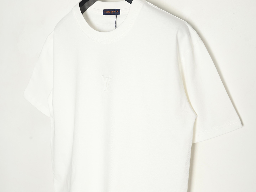 Louis Vuitton Silicone Logo Short Sleeve T-Shirt