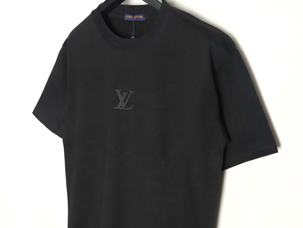 Louis Vuitton Silicone Logo Short Sleeve T-Shirt TSK1