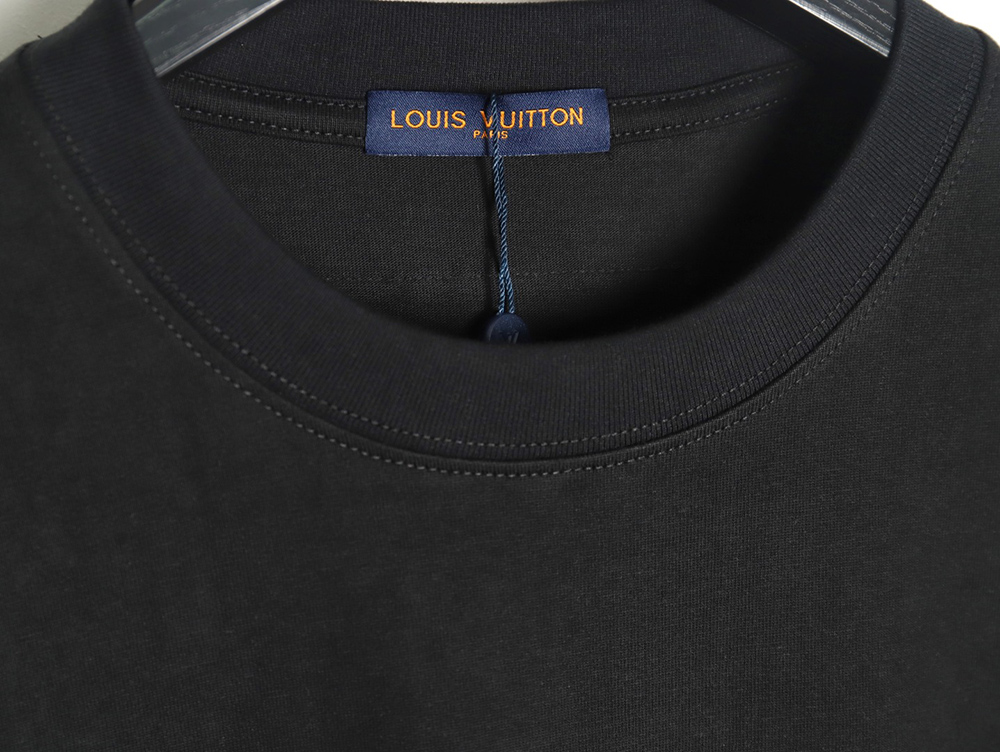 Louis Vuitton Silicone Logo Short Sleeve T-Shirt TSK1