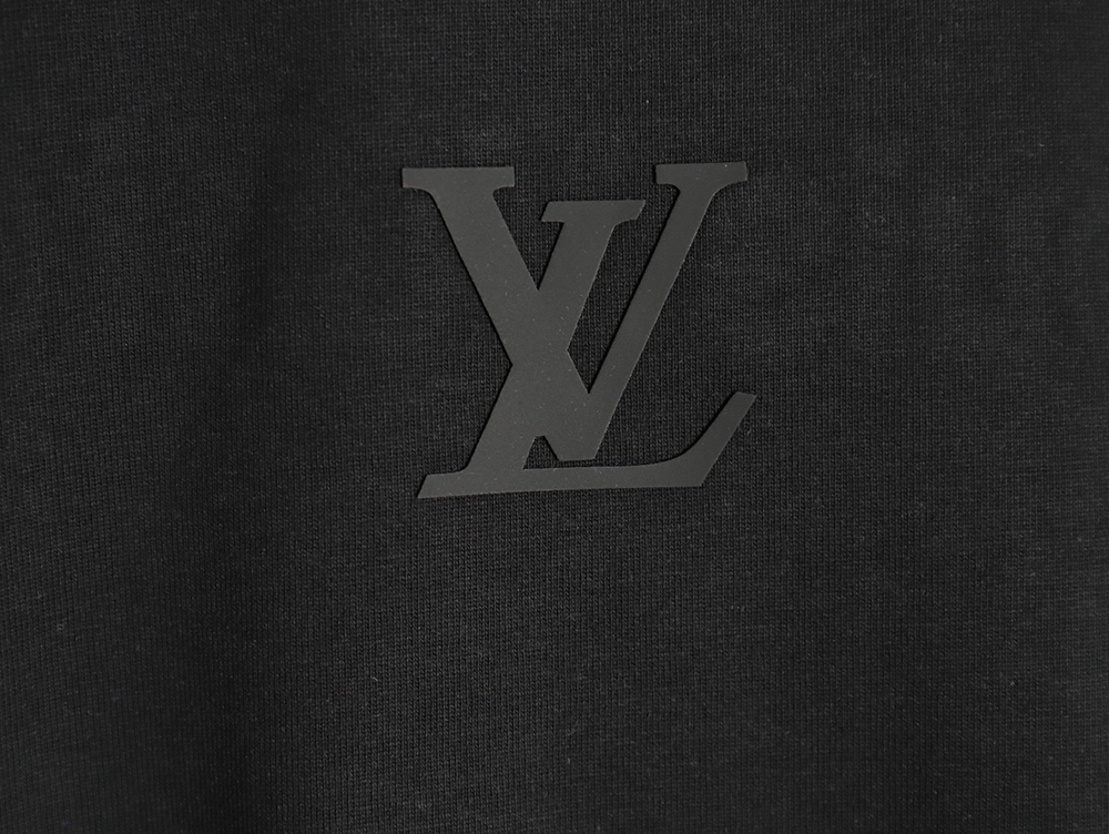 Louis Vuitton Silicone Logo Short Sleeve T-Shirt TSK1