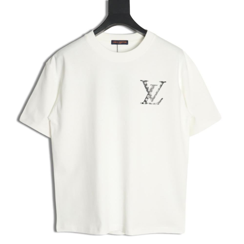 Louis Vuitton small logo monogram short sleeve T-shirt