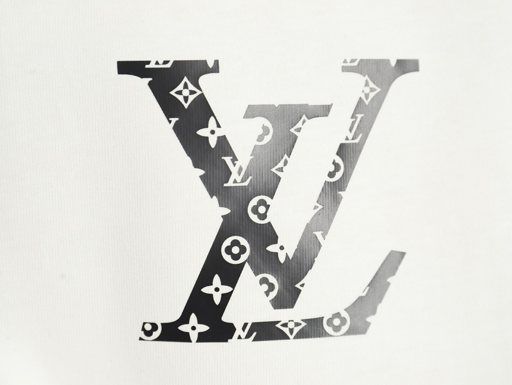 Louis Vuitton small logo monogram short sleeve T-shirt