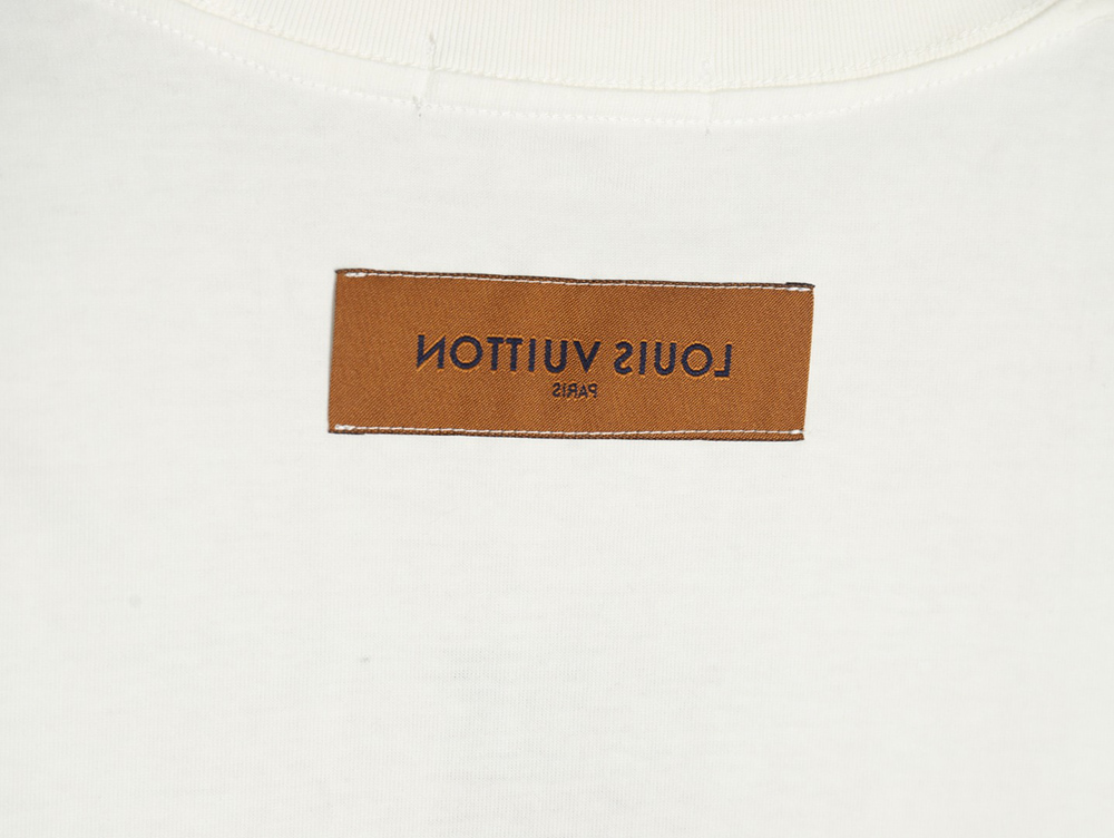 Louis Vuitton chest cartoon short sleeve T-shirt