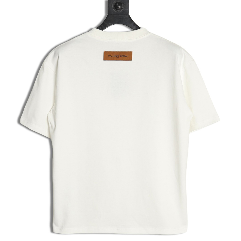 Louis Vuitton chest cartoon short sleeve T-shirt