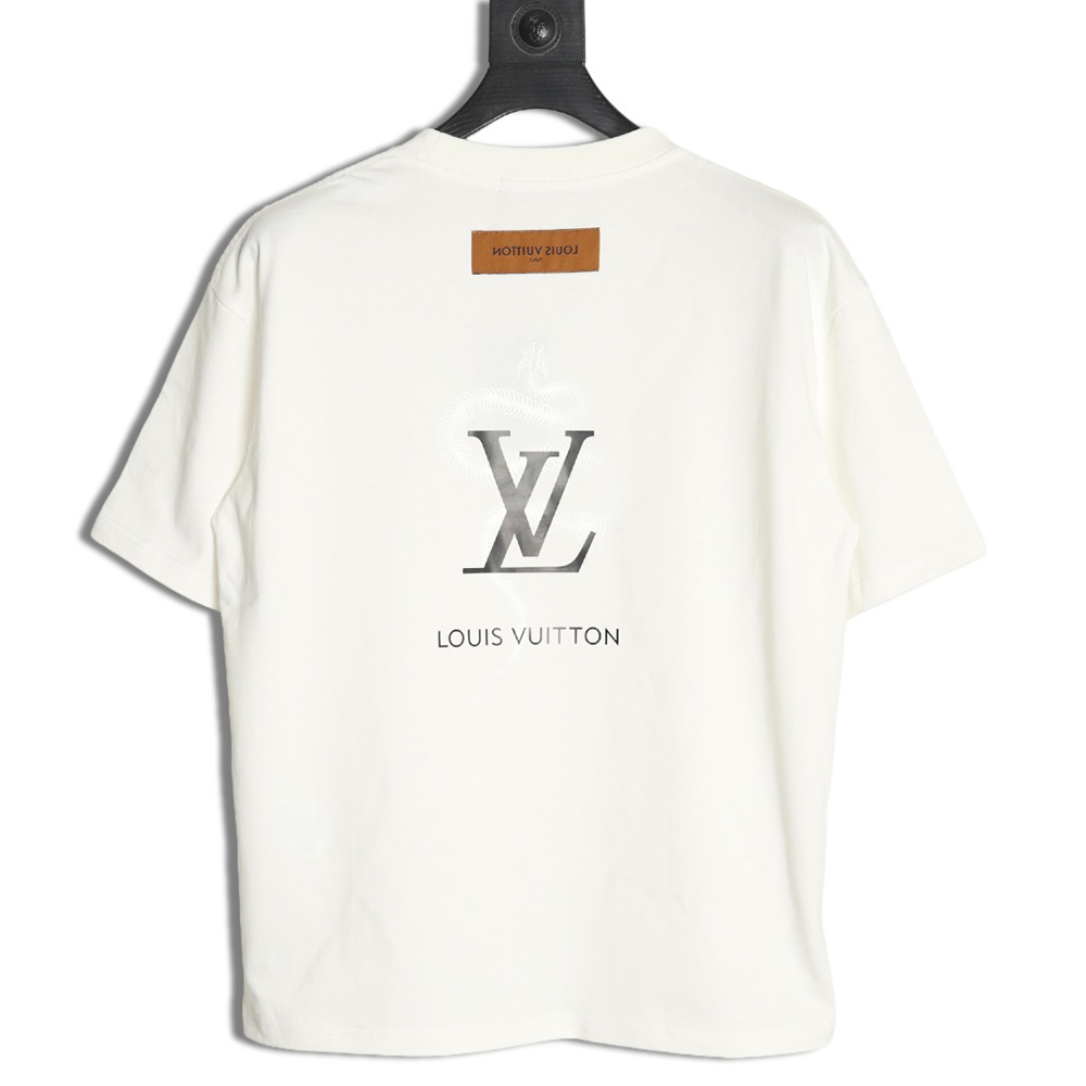 Louis Vuitton Dragon Year Limited Edition Letter Short Sleeve T-shirt