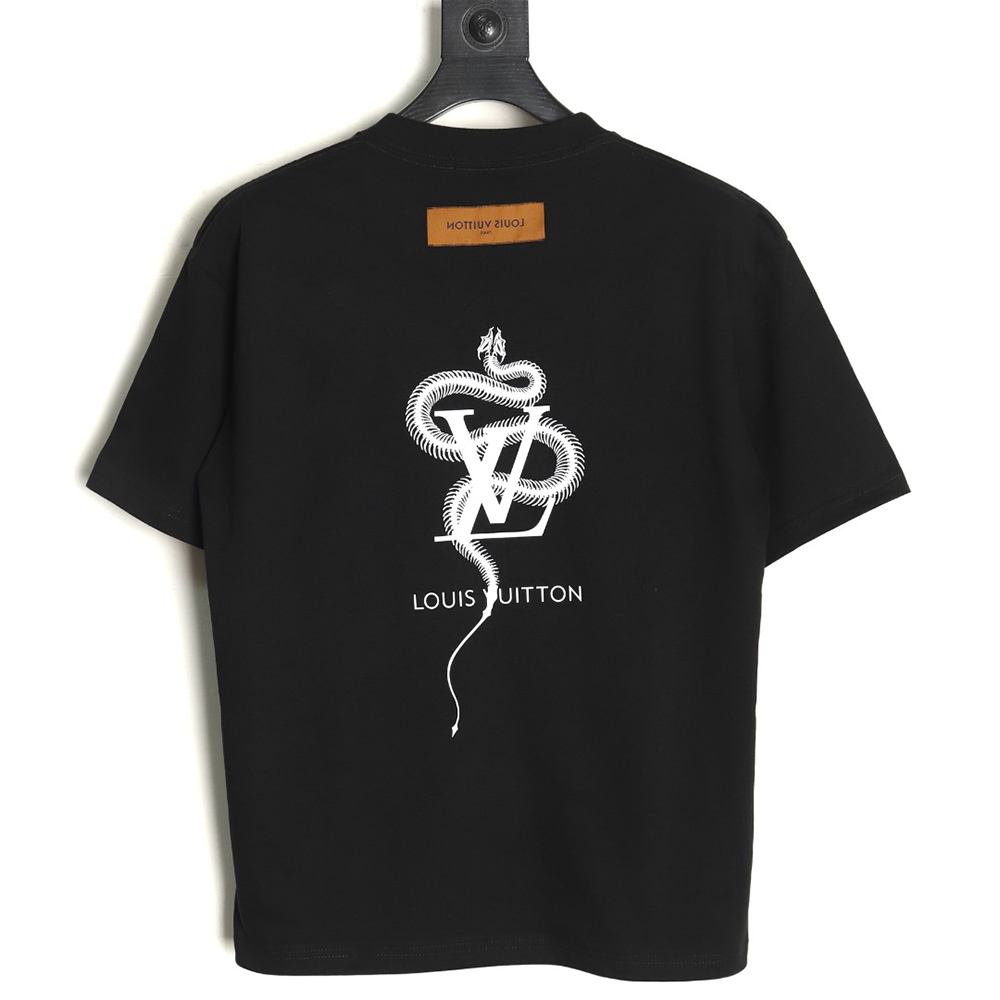 Louis Vuitton Dragon Year Limited Edition Letter Short Sleeve T-shirt TSK1
