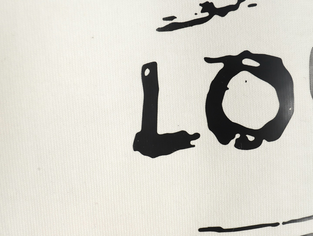 Louis Vuitton sketch lettering short-sleeved T-shirt